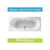 Villeroy en Boch Ligbad Villeroy & Boch O.novo 180x80 cm Balboa Whirlpool systeem Enkel
