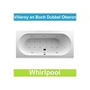 Villeroy en Boch Ligbad Villeroy & Boch Oberon 190x90 cm Balboa Whirlpool systeem Dubbel