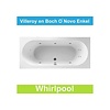 Ligbad Villeroy & Boch O.novo 190x90 cm Balboa Whirlpool systeem Enkel