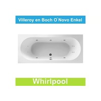 Ligbad Villeroy & Boch O.novo 190x90 cm Balboa Whirlpool systeem Enkel