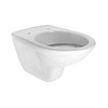 Diepspoel Wandclosetpot Brussel Basic Wit (53 Cm Diep)