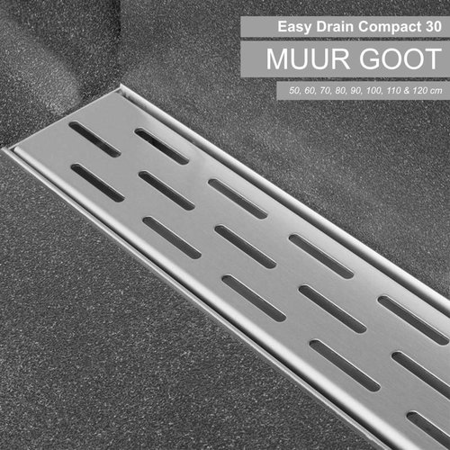 Compact 30 Muurgoot 6,3cm diep 70 t/m 120 cm 