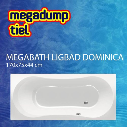 Ligbad Dominica 170X75X44 Cm 