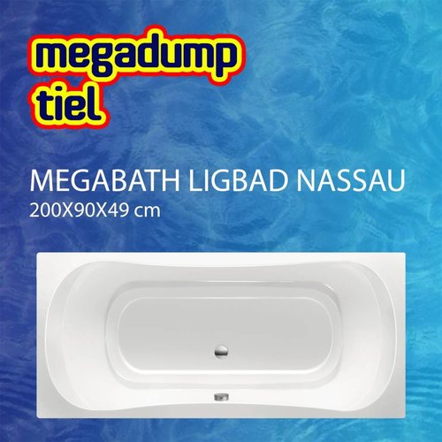 Ligbad Nassau 200X90X49 Cm 