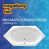 MegaBath Hoekbad Orona 190X90X50 Cm