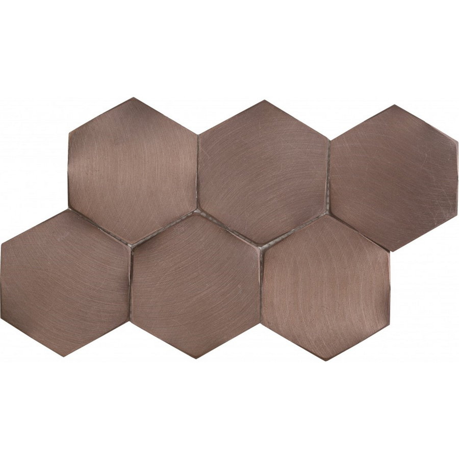 Hexagon Dune Icon 28x16.2 cm Copper (prijs per stuk)