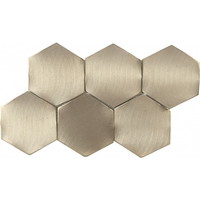 Hexagon Dune Icon 28x16.2 cm Gold (prijs per stuk)