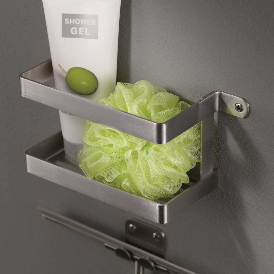 Badkamerrekje Haceka Ixi 60x11 cm RVS