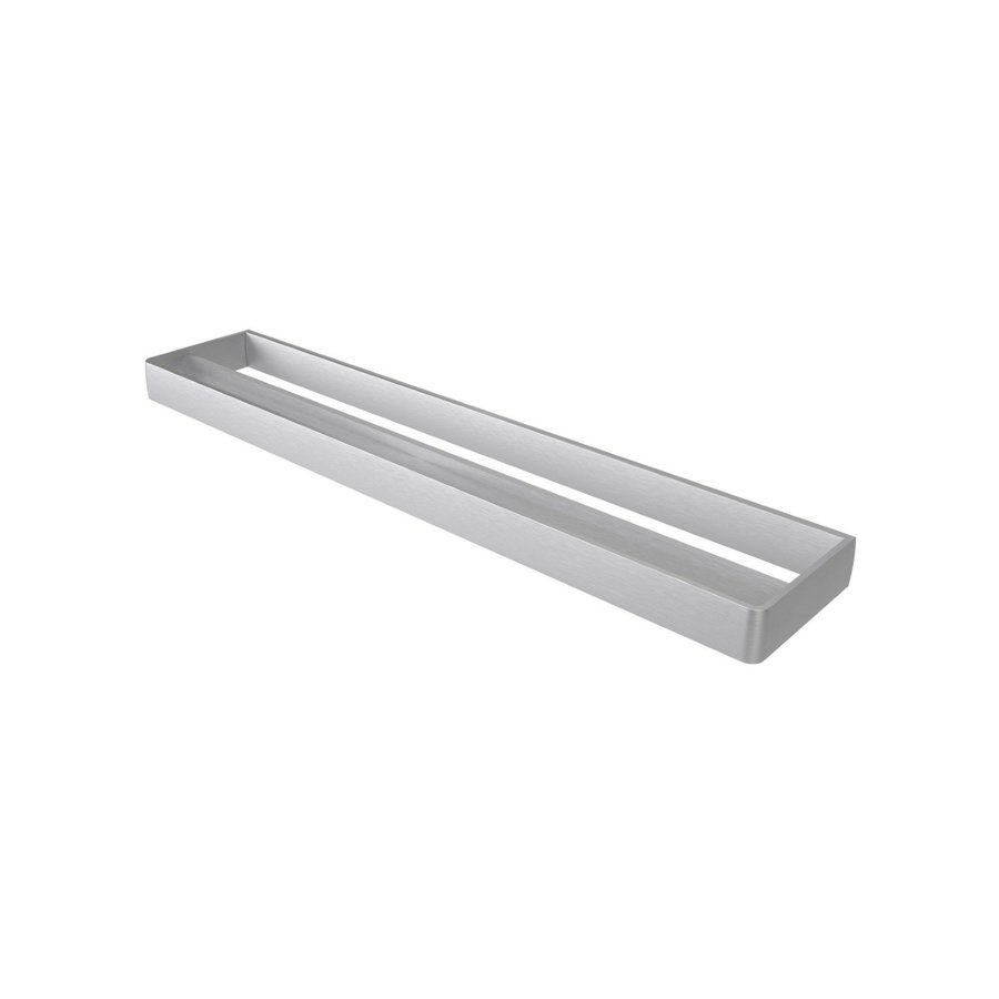 Handdoekhouder Dubbel Haceka Aline Brushed 60,8x3,5 cm Aluminium Geborsteld Zilver