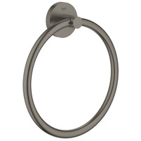 Handdoekring Grohe Essentials Hard Graphite Geborsteld