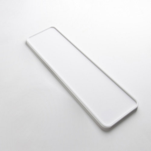 Cosmetica Plank Ideavit Solidplate 45x14x1.2 cm Solid Surface Mat Wit 
