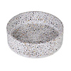 Waskom Ideavit Idea.Ora 39x39x12 cm Rond Terrazzo Wit