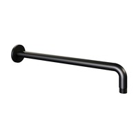 Wandarm Brauer Black Edition Gebogen 40 cm Mat Zwart