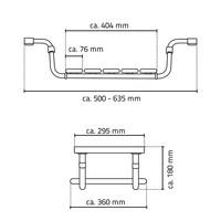 Badzitje Verstelbaar Wiesbaden Ridder Pro Wit
