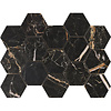 Douglas & Jones Wandtegel Douglas & Jones Marbles Mozaïek 32.5x22.5 cm LX Laurants Brown Glans (Prijs per 9 stuks)