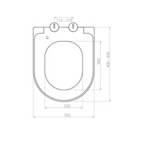 Toiletzitting Creavit AL0402 softclose