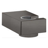 Handdouchehouder Porter E HansGrohe Wand Geborsteld Zwart Chroom