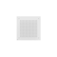 Hoofddouche Tres Plafond 38x38 cm Vierkant Patroon Mat Wit