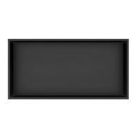 Inbouwnis Best-Design Lotus 61x30.5x7 cm Mat Zwart