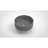 Opbouw Waskom Arcqua Case Rond 40 cm Mat Grijs