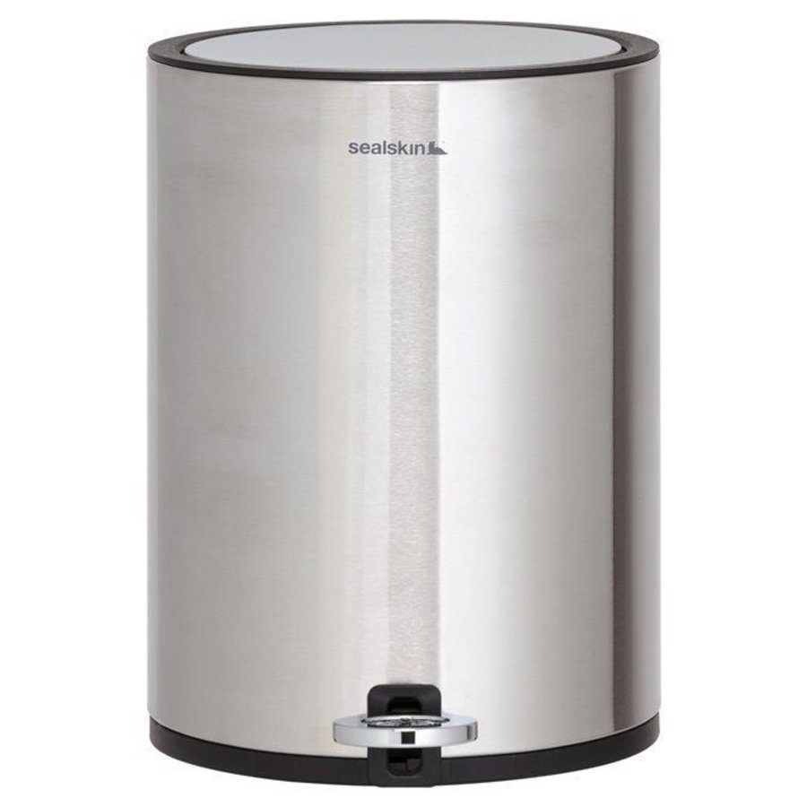 Pedaalemmer 3 liter vrijstaand Sealskin Industrial RVS geborsteld