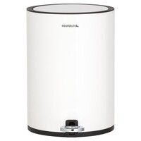 Pedaalemmer 3 liter Sealskin Industrial vrijstaand Wit