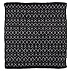 Badmat Sealskin Boho 60x60 cm Polyester / Katoen Zwart