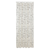 Douchegordijn Sealskin Mind 180x200 cm PEVA Zwart / Wit