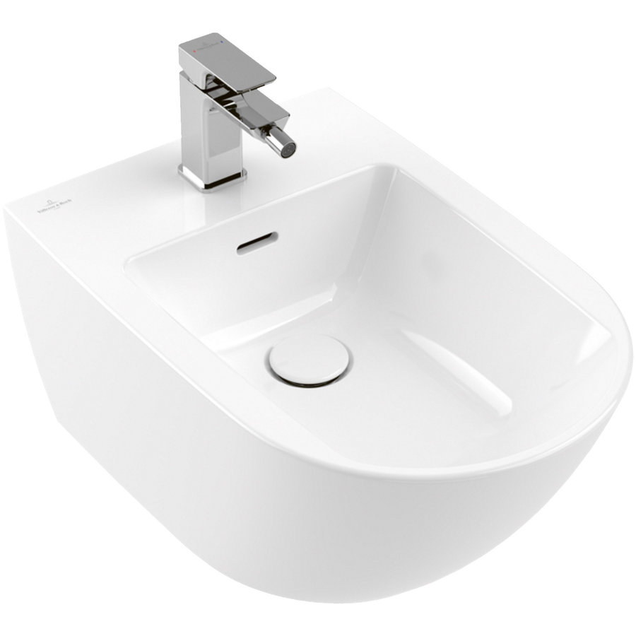 Wandbidet Villeroy & Boch Subway 3.0 56x37.5x27cm Wit Alpin