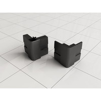 Hoekbevestiging Wiesbaden Voor Skyline Cabine Zwart