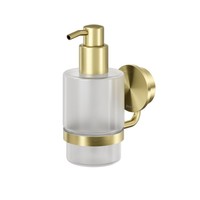 Zeepdispenser Geesa Opal 200 ml Goud geborsteld