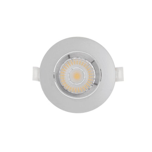 Inbouw LED-spot 3 Stuks Sanimex Njoy IP44 Dimbaar 6W 430 Lumen Chroom 