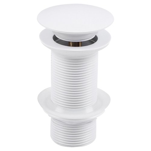 Wastafel Afvoerplug Differnz Pop Up Design 9.8 cm Wit 