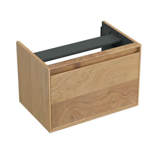 Onderkast Forzalaqua Reno 59.5x39.5x40 Cm 1 La Softclose Eiken Smoke 