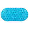 Veiligheidsmat Differnz Lapis PVC 70x35 cm Transparant Blauw