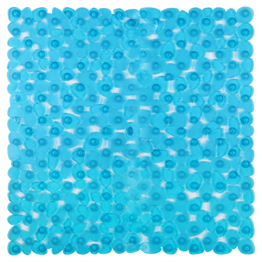 Veiligheidsmat Differnz Lapis PVC 54x54 cm Transparant Blauw