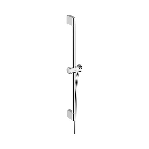 Glijstang Unica HansGrohe Pulsify S 65 cm Met Push-schuifstuk en Doucheslang Chroom 