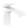 Hansgrohe Wastafelmengkraan HansGrohe Vivenis Eengreeps 80 Zonder Afvoer Mat Wit