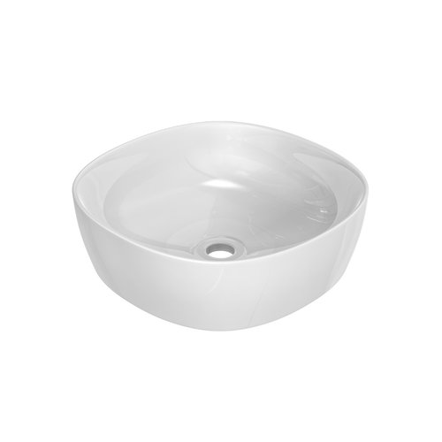 Wastafel Tassoni Opbouw Vierkant 44 x 44 cm Wit 