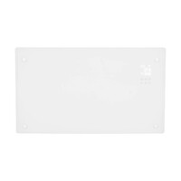 Convector Verwarming Eurom Alutherm Verre 1500W Voor in de Badkamer met Wi-Fi en Glazen Behuizing Wit