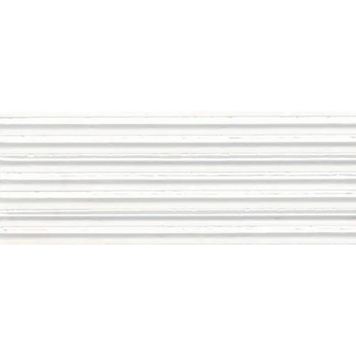 Wandtegel Marazzi Rice 7,5x20 cm met Relief Decor Glans Bianco (prijs per m2) 