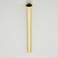 Verlengbuis voor Sifon AquaSplash Brass 40 cm Geborsteld Messing