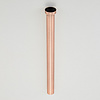 Aquasplash Verlengbuis voor Sifon AquaSplash Copper 40 cm Geborsteld Koper