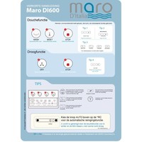 Stroomloze Bidet Toiletbril Maro D’Italia Fb104