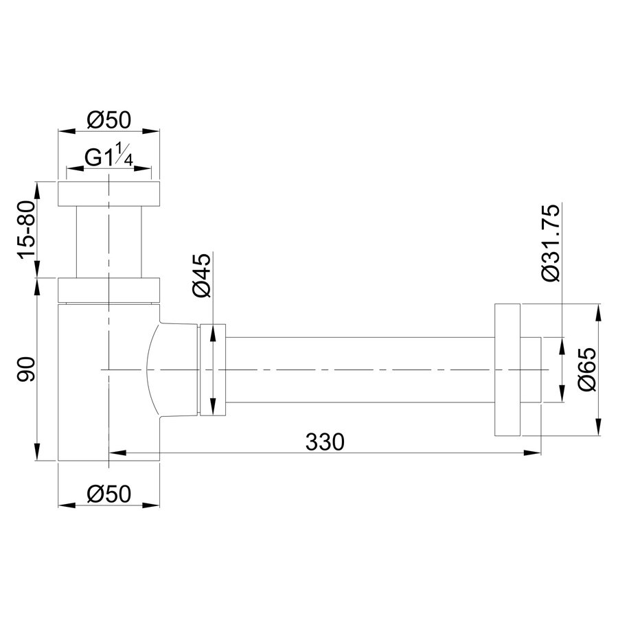 Fonteinset Carrara Marmerlook Wiesbaden Color Chroom (kraangat rechts)