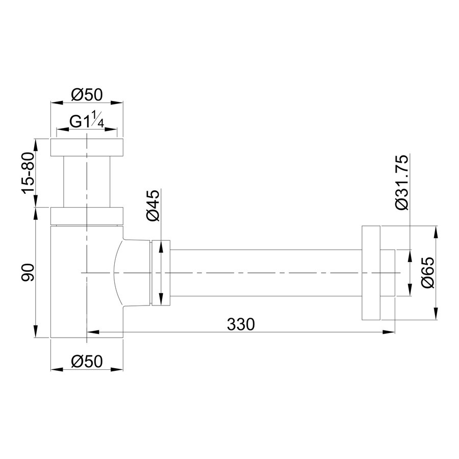 Fonteinset Mat Zwart Wiesbaden Color RVS (kraangat links)