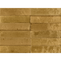 Wandtegel Ragno Look Ocra 6x24 cm Goud (doosinhoud 0.52 m2) (Prijs Per m2)