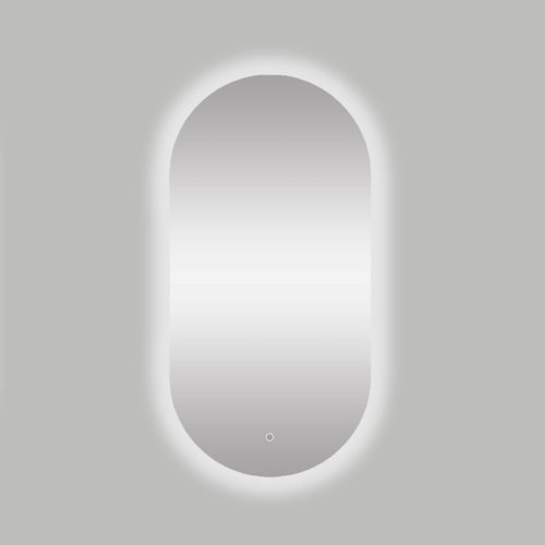 Spiegel Best Design Seldy Ovaal 100x50cm Met LED Verlichting Rondom en One-Touch Bediening 