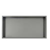 Sanilux Inbouwnis Sanilux Napo Wand 30x60x7 cm Gunmetal
