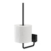 Geesa Reserve Toiletrolhouder Geesa Topaz Minimalistisch Mat Zwart